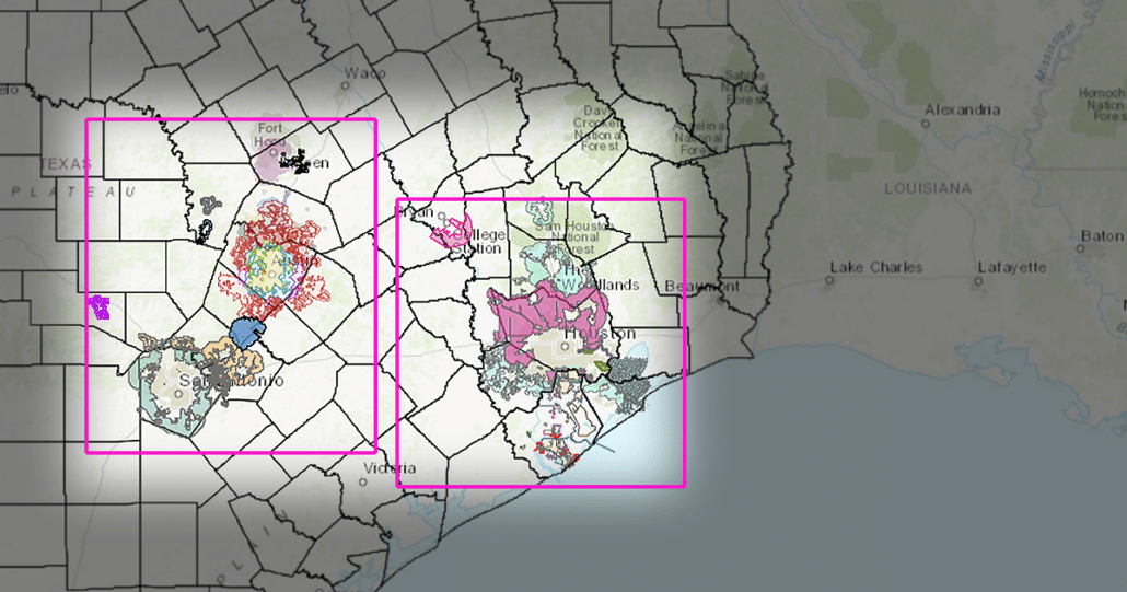 what etj zone texas